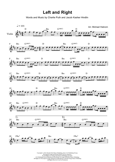 Left And Right (arr. Michael Habrom)