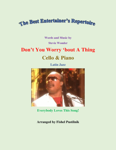 Don't You Worry 'bout A Thing (arr. Fishel Pustilnik)