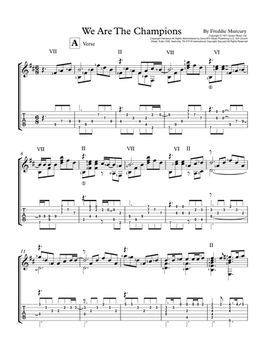 We Are The Champions (arr. Gabriel Deutsch)