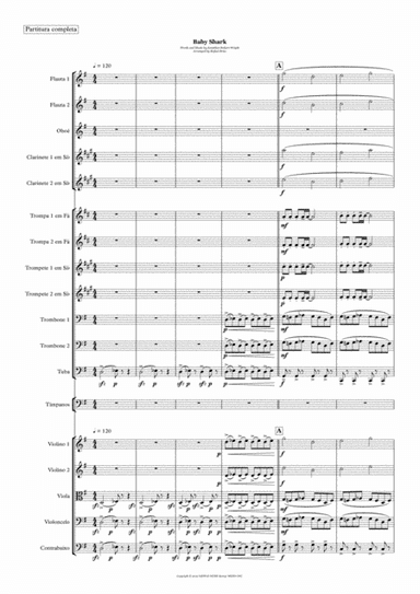 Baby Shark (arr. Rafael Brito)