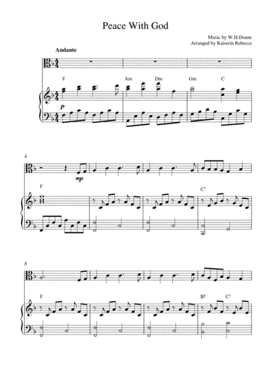 Peace With God (arr. Kaiserin Rebecca)
