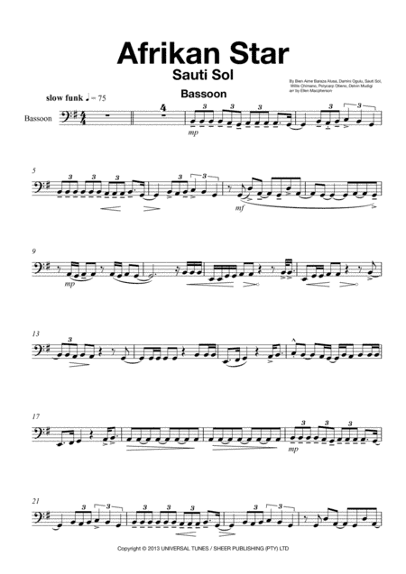 Afrikan Star (arr. Ellen Macpherson)