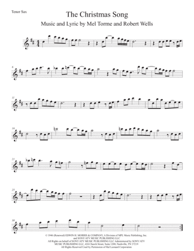 The Christmas Song (Chestnuts Roasting On An Open Fire) (arr. Kevin Busse)