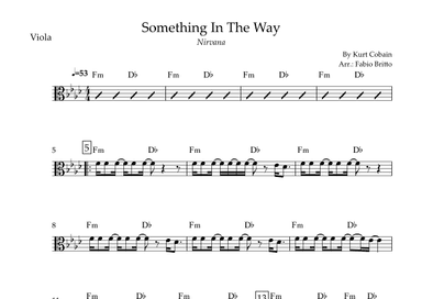 Something In The Way (arr. Fabio Britto)