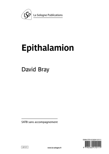 Epithalamion