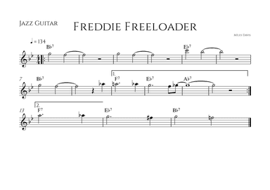 Freddie Freeloader (arr. Rafael Fernandes da Silva)
