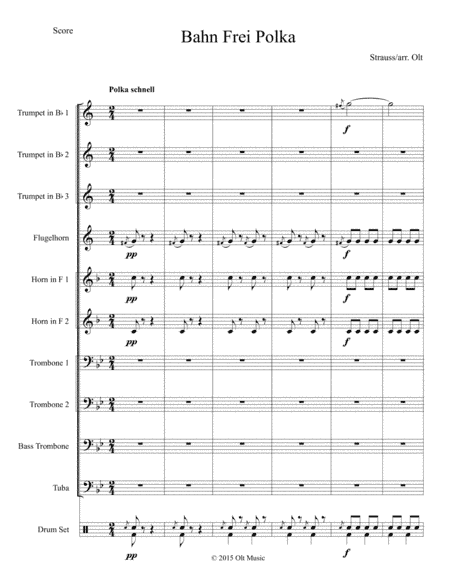 Bahn Frei Polka (arr. Tim Olt)