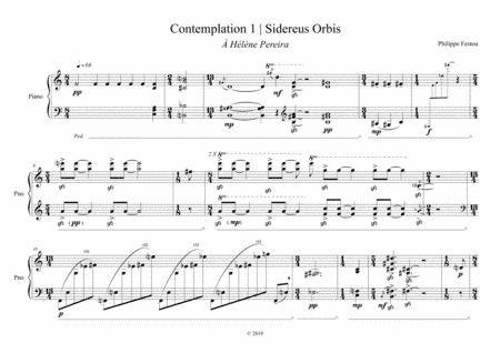 Contemplations 1 - Sidereus orbis