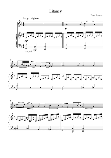 Litaney (arr. Kaiserin Rebecca)