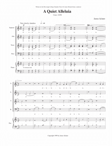A Quiet Alleluia