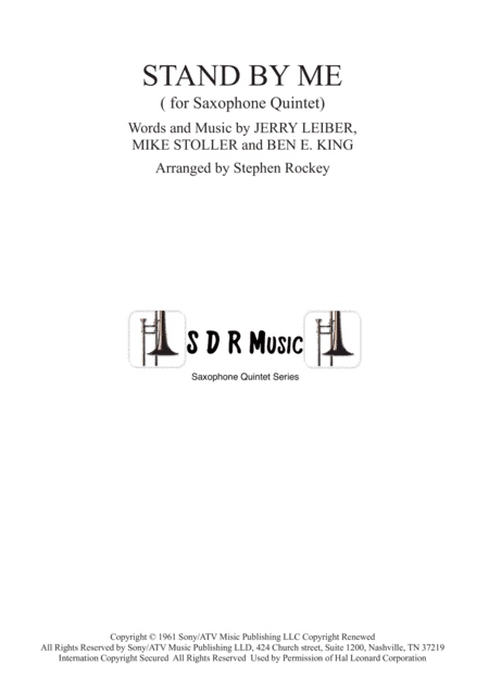 Stand By Me (arr. Stephen Rockey)