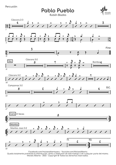 Pablo Pueblo (arr. Moises Alberto)