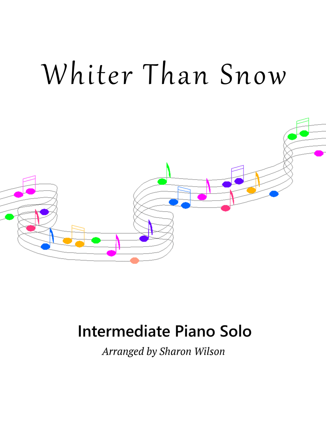 Whiter than Snow (arr. Sharon Wilson)