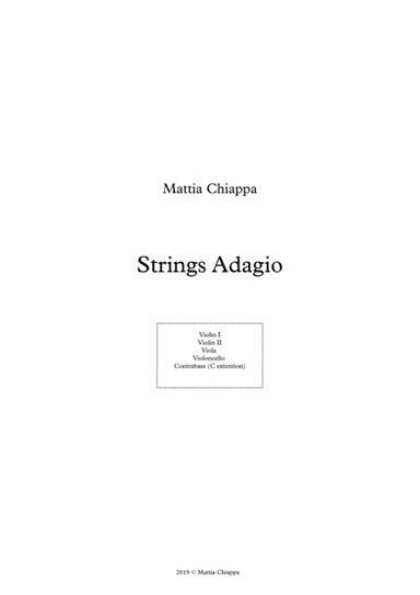 Tender - Adagio for String Orchestra