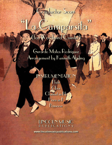La Cumparsita (Tango) (for Woodwind Quintet) (arr. Kenneth Abeling)