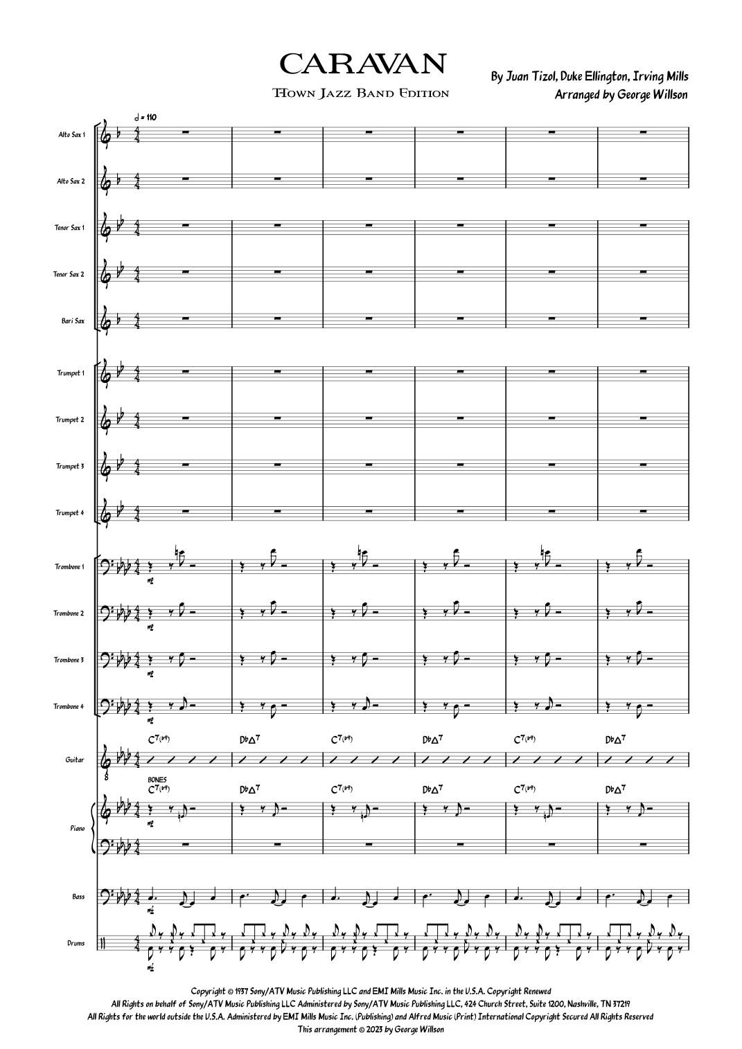 Caravan (arr. George Willson)