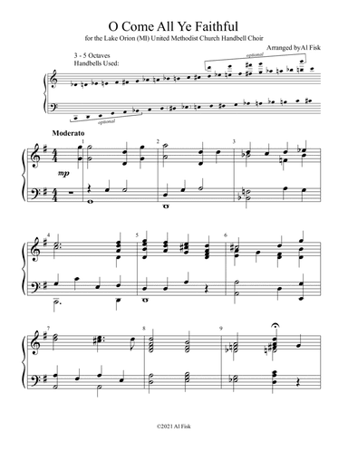 O Come All Ye Faithful (arr. Al Fisk)