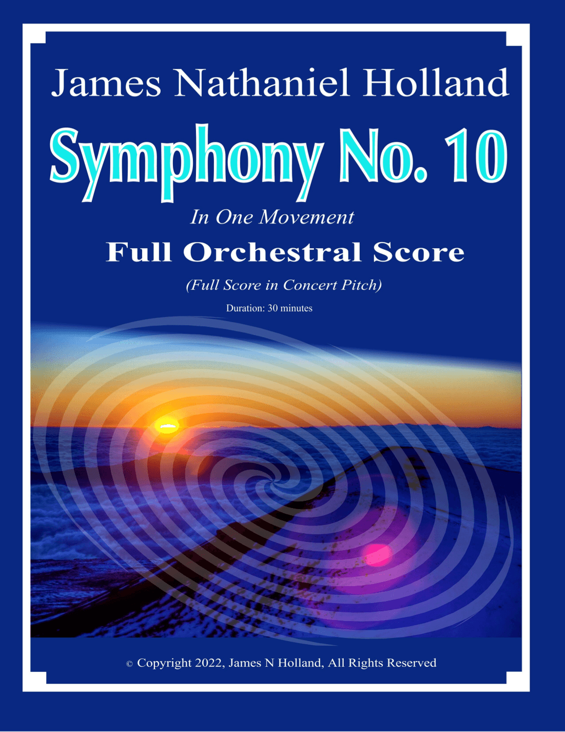 Symphony No. 10, Full Score (in Concert Pitch) - Score Only