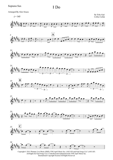 I Do (arr. Alex Souza)