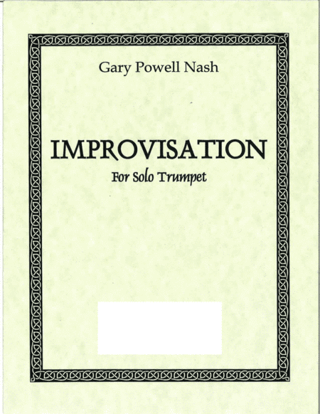 Improvisation (1987) trumpet solo