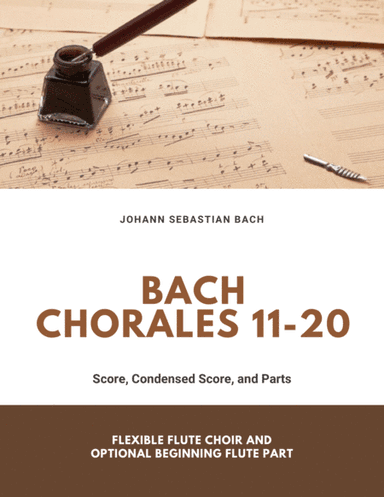 Bach Chorales 11-20 (arr. Rebecca Bogardus)