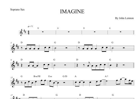 Imagine (arr. Leo Silva)