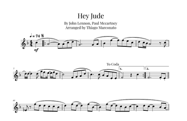 Hey Jude (arr. Thiago Marconato)