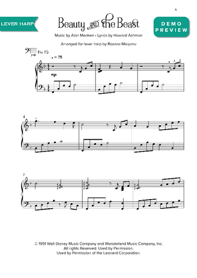 Beauty And The Beast (arr. Roxana Moisanu)