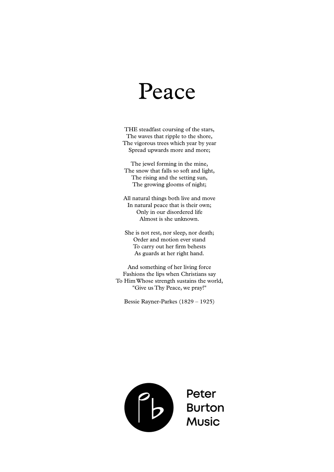Peace
