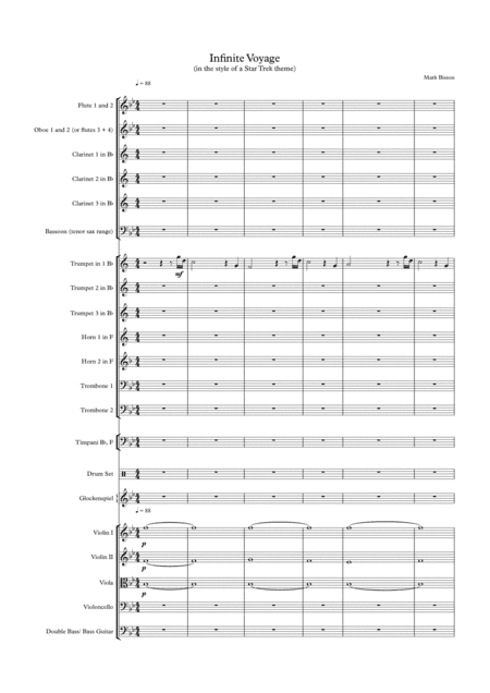 Infinite Voyage for small orchestra