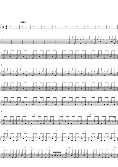 Cross Road Blues (crossroads) (arr. COPYDRUM)