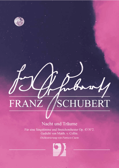 Nacht und Träume Op. 43 for voice and Springs (arr. Patricio Cueto)