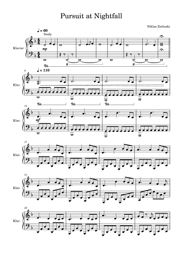 Pursuit at Nightfall