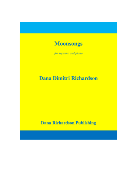 Moonsongs for soprano and piano