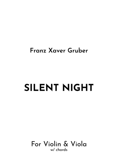 Silent Night (arr. Jireh J.)
