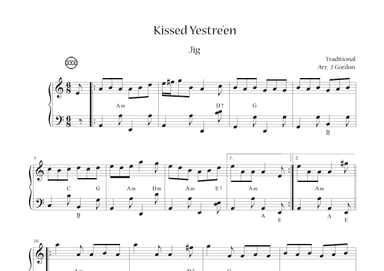Kissed Yestre'en (arr. Julia Gordon)