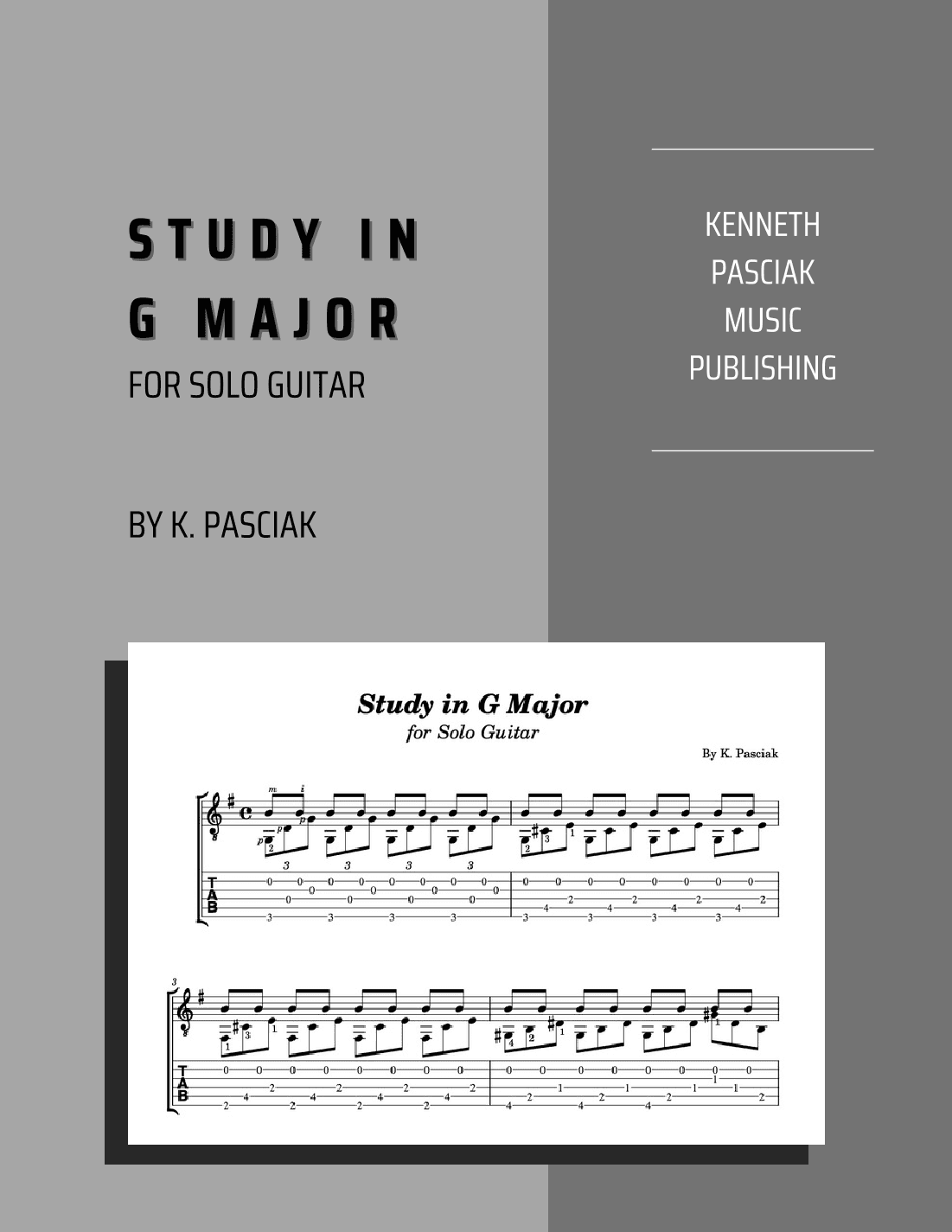 Study in G Major (Polyrhythm Study for Guitar)