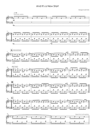 And It's a New Start