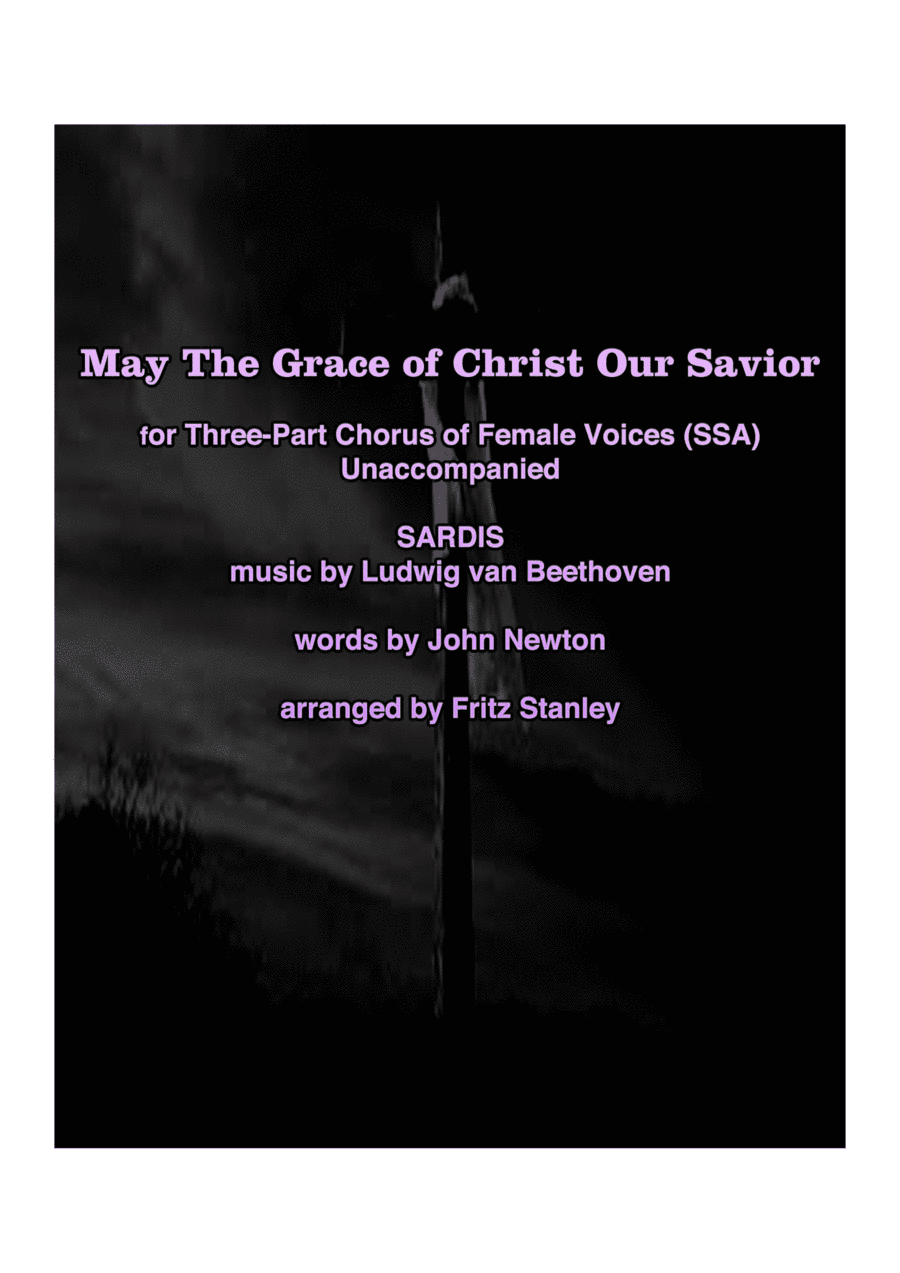 May The Grace of Christ Our Savior - SSA A Cappella (arr. Fritz Stanley)