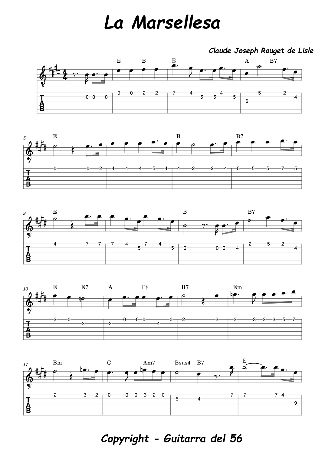 La Marsellesa (arr. Ernesto Delfino)