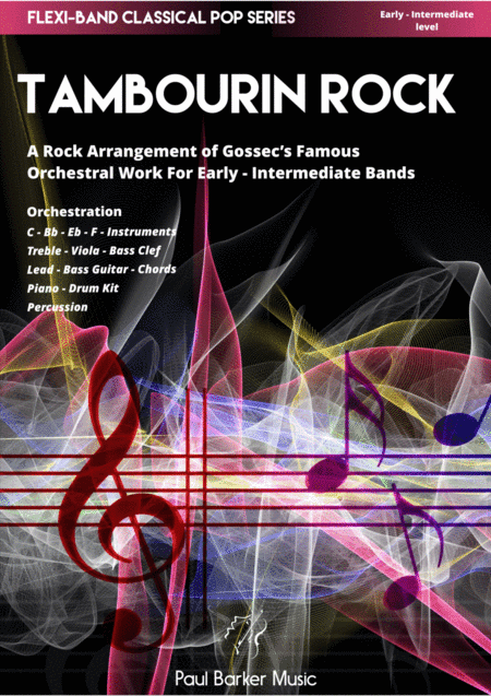 Tambourin Rock (Flexible Instrumentation) (arr. Paul Barker)