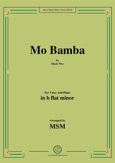 Mo Bamba (arr. Open Cloud)