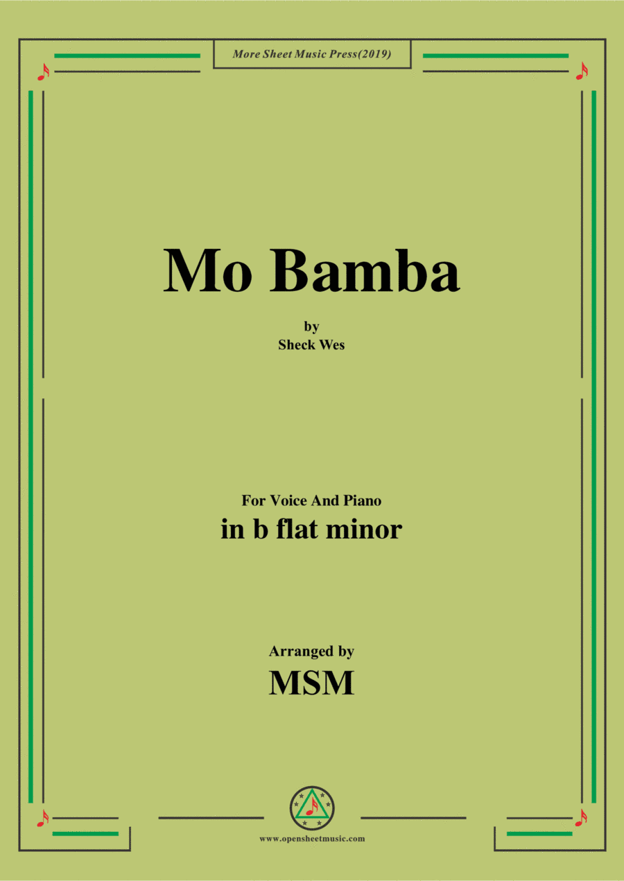 Mo Bamba (arr. Open Cloud)