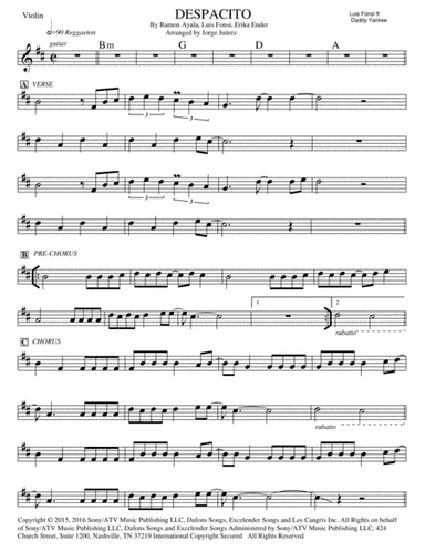 Despacito (arr. Jorge Juárez)