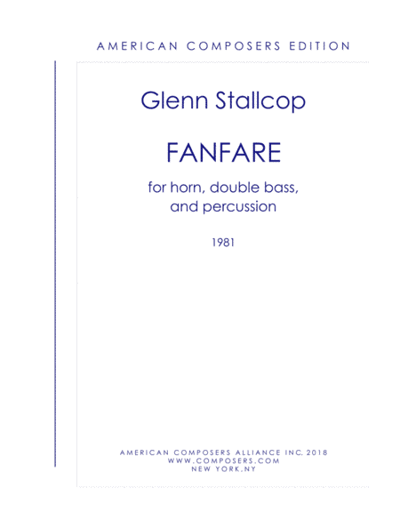 [Stallcop] Fanfare