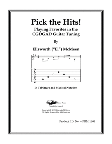 Pick the Hits! Playing Favorites in the CGDGAD Guitar Tuning