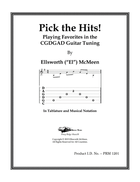 Pick the Hits! Playing Favorites in the CGDGAD Guitar Tuning
