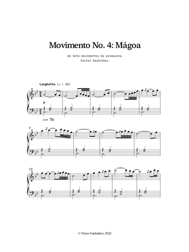 Movimento No. 4: M?á?goa
