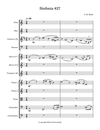Sinfonia #27