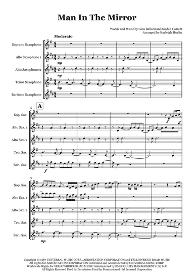 Man In The Mirror (arr. Kayleigh Huelin)